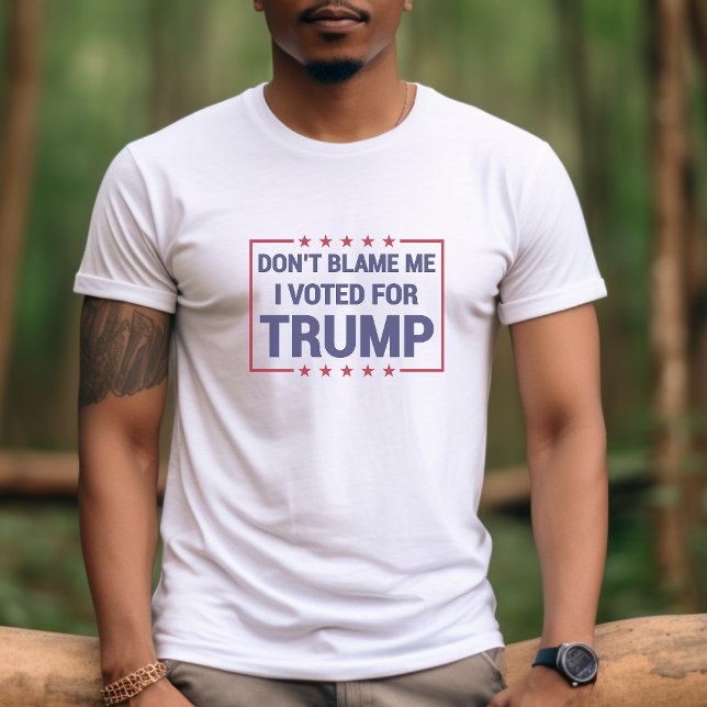Camiseta Elecciones Trump 2024 - voté por Trump (Subido por el creador)