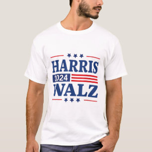 Camiseta Elecciones Waltz-2024 Kamala Harris Tim Waltz-24