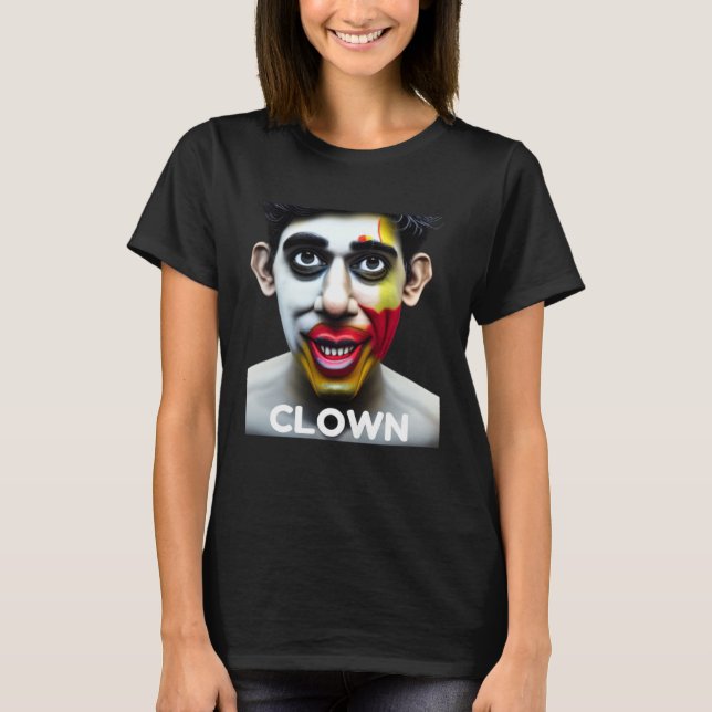 Camiseta Elect a Clown Anti Tories Party Rishi Sunak Conser (Anverso)