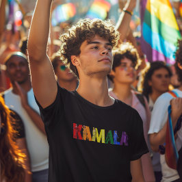 Camiseta electoral de 2024 con bandera del orgullo