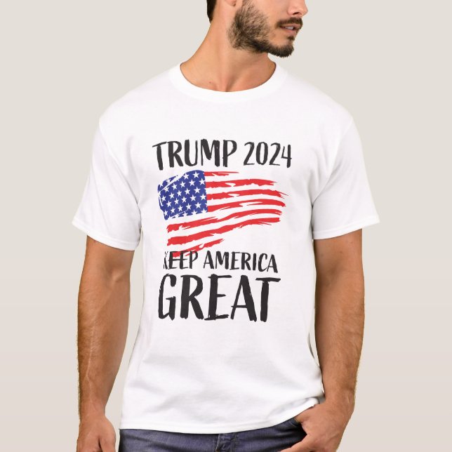 Camiseta electoral de Trump 2024 (Anverso)