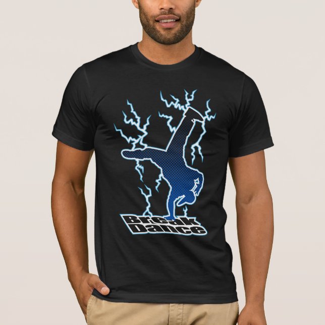 Camiseta Electric breakdance (Anverso)