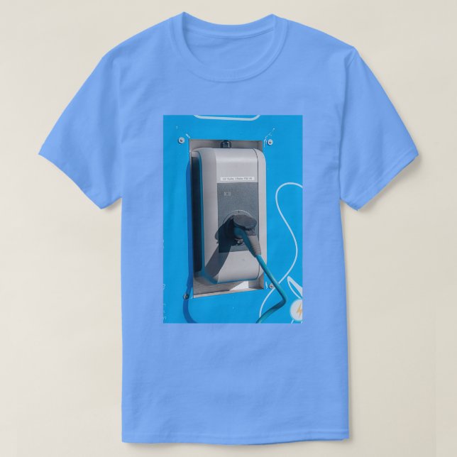 Camiseta Electric car charging station photographed in Neus (Diseño del anverso)