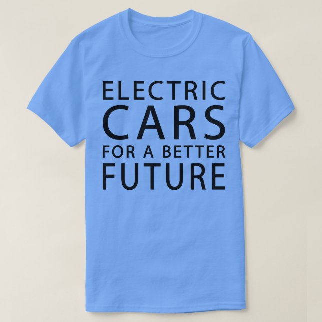 Camiseta Electric car emobility environment car nature gift (Diseño del anverso)