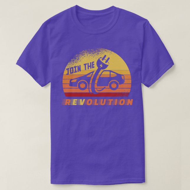 Camiseta Electric Car Join The Ev Revolution  (Diseño del anverso)