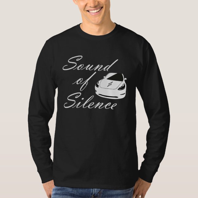 Camiseta Electric car  sound of silence energy turn (Anverso)