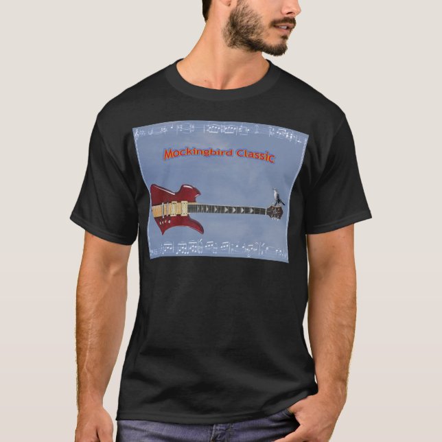 Camiseta electric guitar bc rich (Anverso)