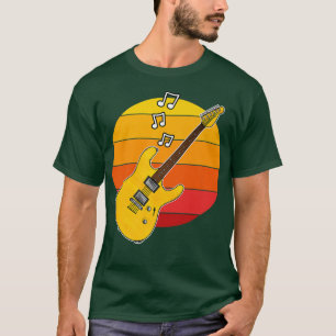 Camiseta Electric Guitar Summer Festival Guitarist Musician