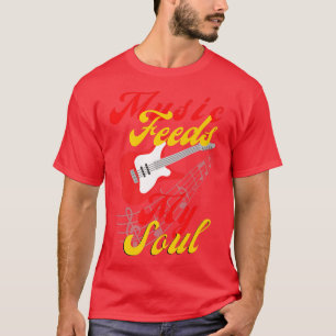 Camiseta Electric Guitar tshirt,Music Is My Life,Guitarist 