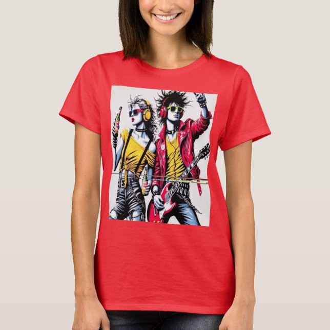 Camiseta Electric Music Rebels  (Anverso)