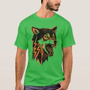 Camiseta Electric Pack Wolf – Gráfico de Poder Rel
