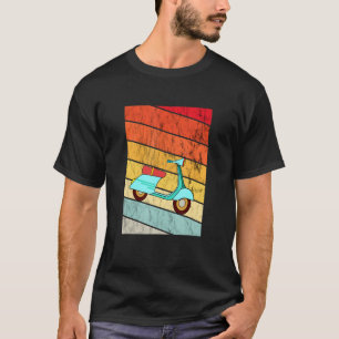 Camiseta Electric Scooter Vintage Retro Sunset Electric Mop