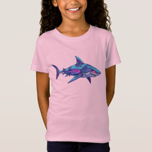 Camiseta Electric Shark (Anverso)