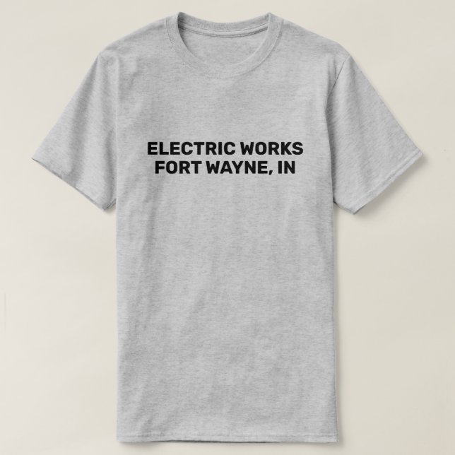 Camiseta Electric Works™ (Diseño del anverso)