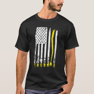 Camiseta Electrician American Flag Electrical Tools Lineman