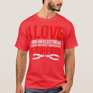 Camiseta Electrician Electrical Electrition Funny Electrici