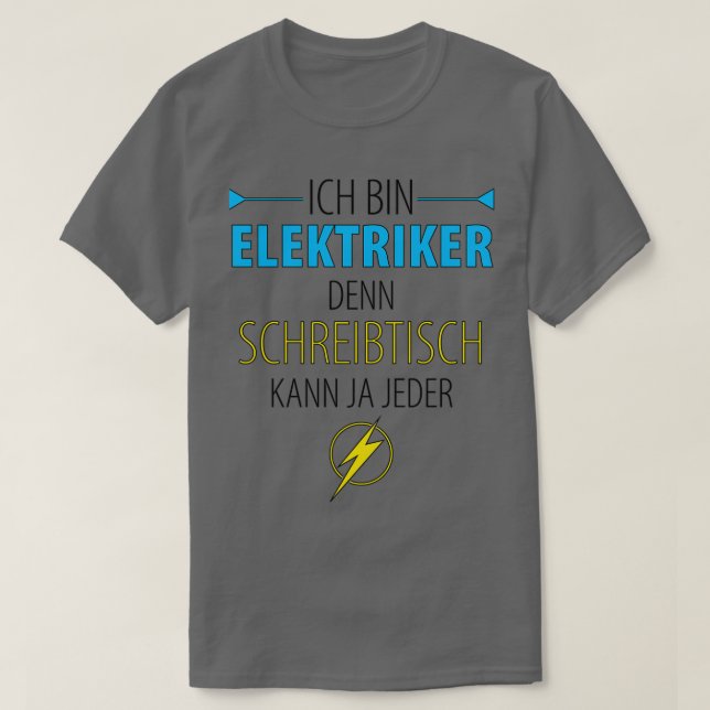 Camiseta Electrician Electronics Technical Engi Electrical (Diseño del anverso)