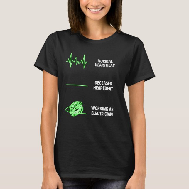 Camiseta Electrician Worker  Electrician Workers (Anverso)