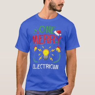 Camiseta Electricidad De Un Merry Y Navidades Feo