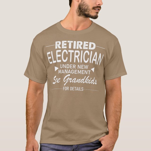 Camiseta Electricidad Retirada Bajo Nueva Gestión Véase (Anverso)