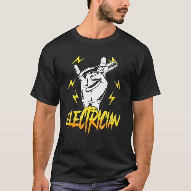 Camiseta Electricidad Voltage Lineman Craftsman (Anverso)