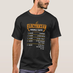 Camiseta Electricidad Wireman Lineman Power Current Expert