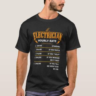 Camiseta Electricidad Wireman Lineman Power Current Expert 