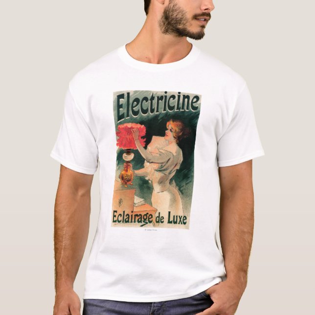 Camiseta Electricine PosterFrance promocional (Anverso)