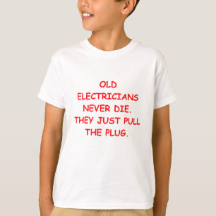 Camiseta electricista