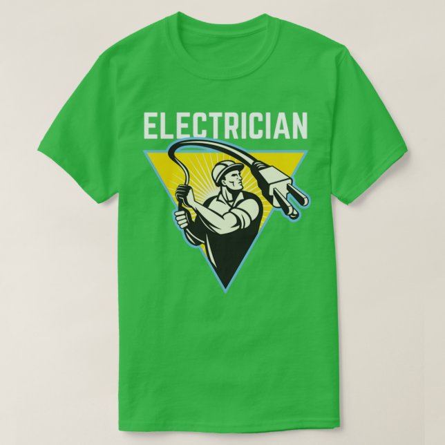 Camiseta Electricista (5) (Diseño del anverso)