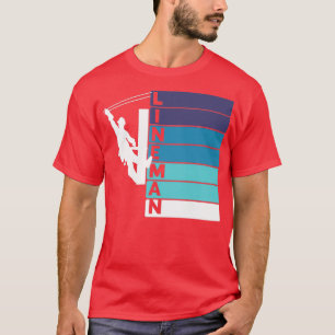 Camiseta Electricista de línea superior de electricidad de