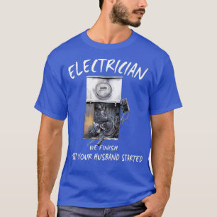Camiseta Electricista divertido de moda