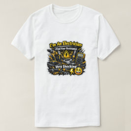 Camiseta Electricista Divertido Encuentro Tu Resistencia Im