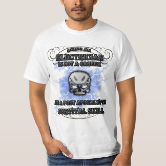 Camiseta Electricista - habilidad apocalíptica de la