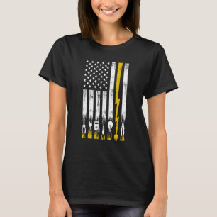 Camiseta Electricista hombres mujeres ingeniero eléctrico l