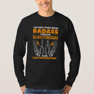 Camiseta Electricista Para La Esposa De Los Electricistas