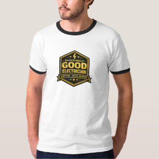 Camiseta Electricista Sorprendentemente Bueno Certificado c