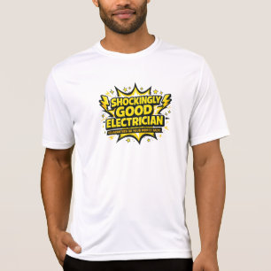 Camiseta Electricista Sorprendentemente Bueno Garantizado D
