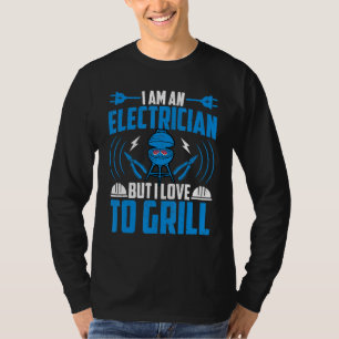 Camiseta Electricista Soy electricista pero me encanta asa