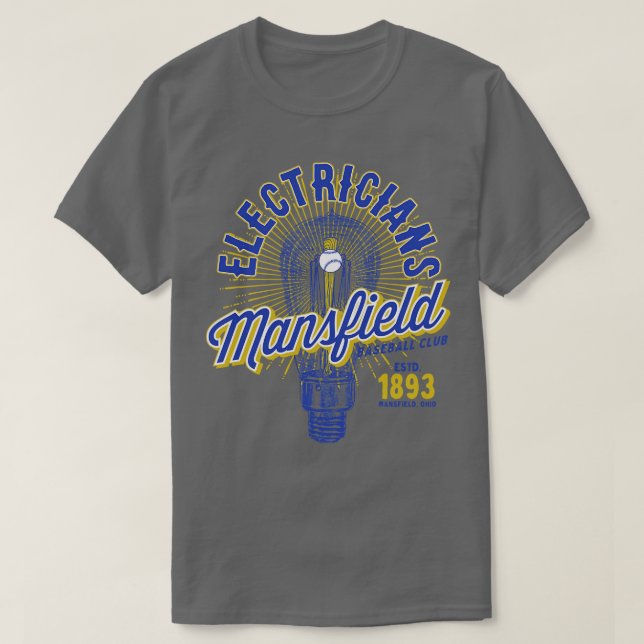 Camiseta Electricistas de Mansfield (Diseño del anverso)