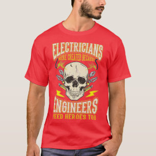 Camiseta Electricistas Funny Cita A Electristas
