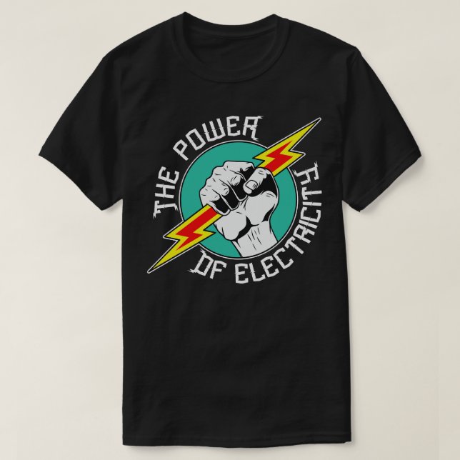 Camiseta Eléctrico (Diseño del anverso)