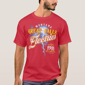 Camiseta Eléctrico de las cataratas grandes