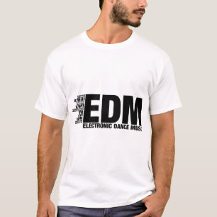 CAMISETA ELECTRO,DUBSTEP,EDM,MÚSICA,BAILE,ELECTRÓNICO,MÍNIM