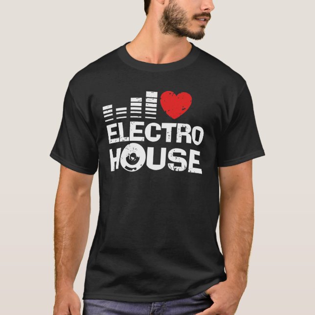 Camiseta Electro House (Anverso)