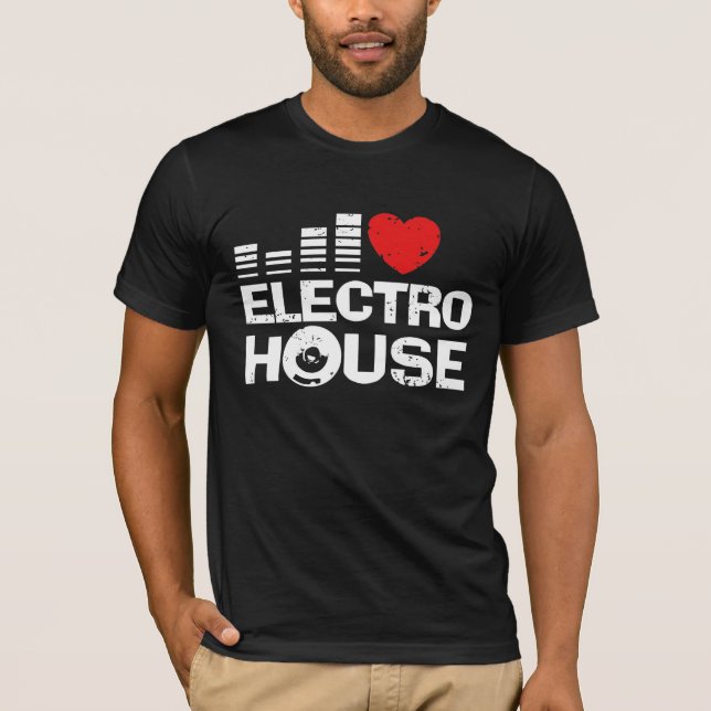 Camiseta Electro House (Anverso)
