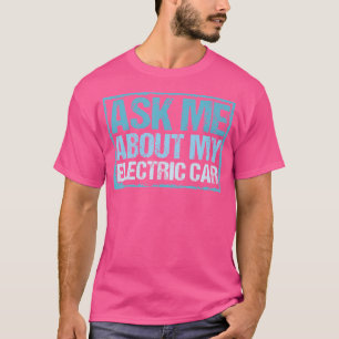 Camiseta Electro Movilidad De Auto Eléctrico Enchufe Orgull