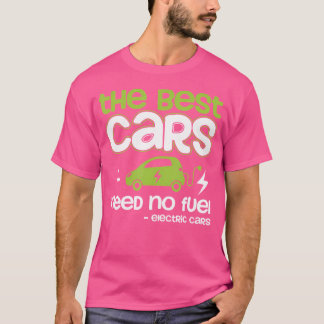 Camiseta Electro Movilidad De Auto Eléctrico Enchufe Orgull