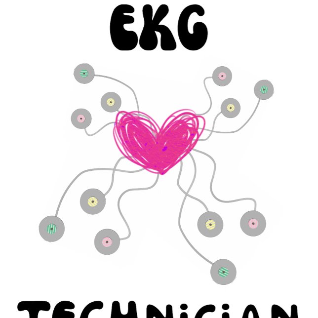 Camiseta electrocardiograma técnico EKG (Subido por el creador)