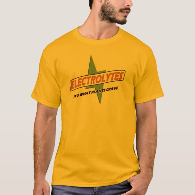 Camiseta ¡Electrólitos! (Anverso)